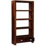 Oriel Sheesham Wood Book Shelf In Honey oak Finish