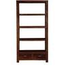 Oriel Sheesham Wood Book Shelf In Honey oak Finish