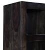 Acropolis Sheesham Wood Tall Book Shelf In Warm Chestnut Finish