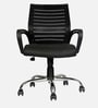 Boom Breathable Mesh Ergonomic Chair In Black Colour
