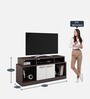 Booner TV Console for TVs in Dark Choco Walnut Finish for TVs up to 55"