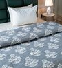 Multicolor Booti King Sized Bedspread With Pillow Cover