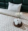 Multicolor Booti Single Bedspread With Pillow Cover
