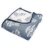 Multicolor Booti Queen Size Bedspread With Pillow Cover