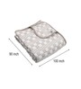 Multicolor Booti Queen Size Bedspread With Pillow Cover
