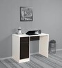 Bora Study Table in Wenge & Frosty White Colour
