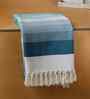 Blue Borana Striped Bath Towel 75 Cm