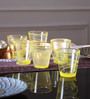 Rocco Capri 370ml Yellow (Set of 6) Glass Everyday Glass