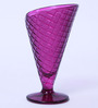 Glass 280 ML Purple Dessert Bowl