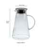 1800 ml Borosilicate Water Jug