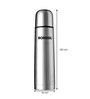 Borosil Hydra Thermo Orange Steel 1 L Flask