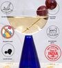 Borosilicate Pyramid Stem Cocktail Glasses Set of 4