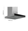 Bosch 60 cm 800 m3h Hood Chimney (Model No: Dwb068G50I)