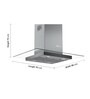 Bosch 90 cm 800 m3h Hood Chimney (Model No: Dig098G50I)