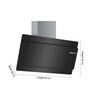 Bosch 90 cm 800 m3h Hood Chimney (Model No: Dwk098G60I)
