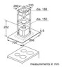 Bosch 90 cm 800 m3h Hood Chimney (Model No: Dig098G50I)