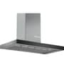 Bosch 90Cm 800 M3/Hr 3 Baffle Filters, Touch Control, Steel/Grey Chimney (Dwb098G50I)