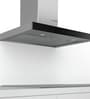 Bosch 90Cm 800 M3/Hr 3 Baffle Filters, Touch Control, Steel/Grey Chimney (Dwb098G50I)