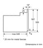 Bosch Black 71 Litres Built in Oven (Model No: HBF113BR0Z)