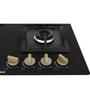 BOSCH Automatic Glass Hob 4 Brass BURNER Black 60 CM PNH6B6F20I