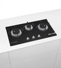 BOSCH Series 4 Gas Hob 70 CM Tempered Glass Black PMD83D31NX