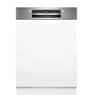 BOSCH Series 4 Semi-Integrated Dishwasher 60 CM Stainless Steel SMI4IKS00I