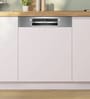 BOSCH Series 4 Semi-Integrated Dishwasher 60 CM Stainless Steel SMI4IKS00I