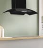 BOSCH Series 4 Wall Mounted Chimney 90 CM Black DWA98IJ60I