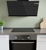 BOSCH Series 4 Wall Mounted Chimney 90 CM Black DWK98IJ60I