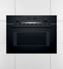 BOSCH Series 6 Built-In Microwave Oven with Hot Air 44L Black CMA585MB0I