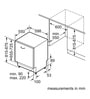BOSCH Series 6 Fully Integrated Dishwasher 60 CM SMV6HMX01I