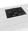 BOSCH Series 6 Gas Hob 75 CM Tempered Glass Black PNI7B6G20I