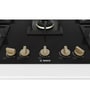 BOSCH Series 6 Gas Hob 90 CM Tempered Glass Black PNV9B6F20I