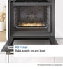 BOSCH Series 8 Built-In Steam Oven 60 CM Black HSG7361B1