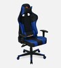 Bosco  Fabric Gaming Chair in Black & Blue Colour