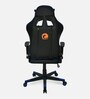 Bosco  Fabric Gaming Chair in Black & Blue Colour
