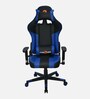 Bosco  Fabric Gaming Chair in Black & Blue Colour