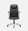 Bosco Leatherette Executive Office Chair In Black Colour