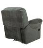 Boston Fabric 1 Seater Manual Recliner in Grey Colour