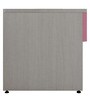 Boston Side Table in Sandy Sawline & Pink Colour