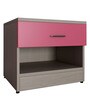 Boston Side Table in Sandy Sawline & Pink Colour