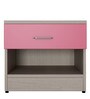 Boston Side Table in Sandy Sawline & Pink Colour