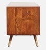 Berlin Solid Wood Tv Console In Teak Honey Finish