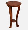 Boswyn Sheesham Wood End Table In Scratch Resistant Honey Oak Finish