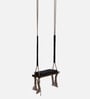 Botad Solid wood Swing in Black Colour