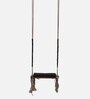 Botad Solid wood Swing in Black Colour
