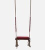 Botad Solid wood Swing in Dark Red Colour