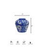 Botanic vase Blue Colour Ceramic Table Vase
