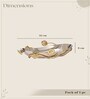 Botanical Curve Bowl-Gold