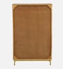 Botswana Acacia Wood 1 Door Bookshelf In Natural Finish